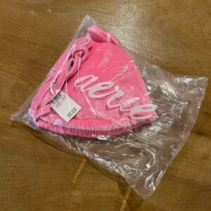 Aerie velvet string bikini top.